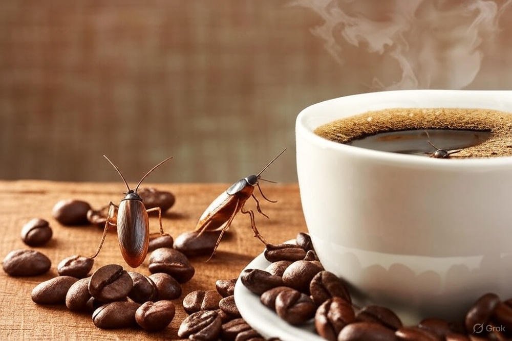 Cockroaches in Your Coffee?
